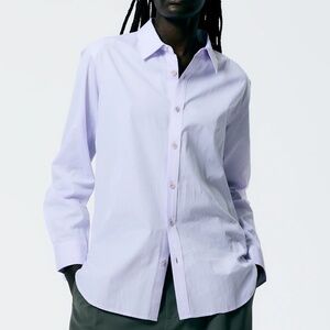 Tibi — Charlie Men's Slim Shirt — Size XL